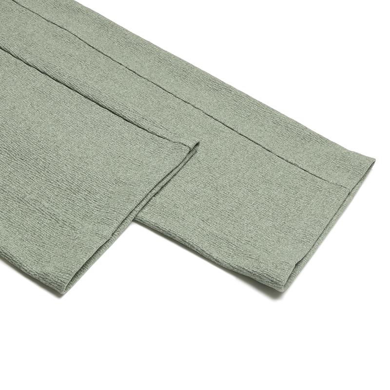 Fila White Minimalist Classic Versatile Trendy Casual Pants Women Bottoms Green F11W543607FLG