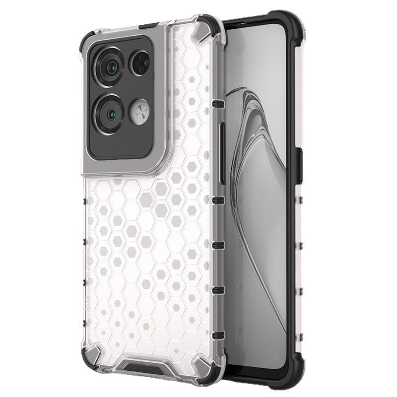 Transparent Honeycomb Phone Case With Shockproof Tpu And Pc For Drop Protection