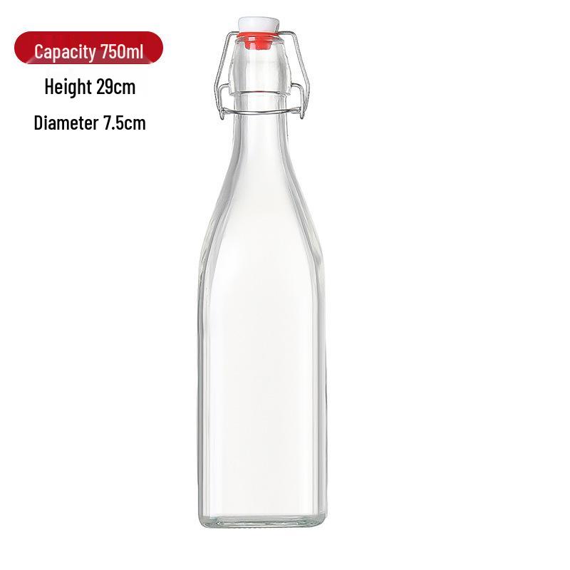 Home Brew Buckle Bottle for Fruit Wine, Juice, Grain Liquor, and Enzymes