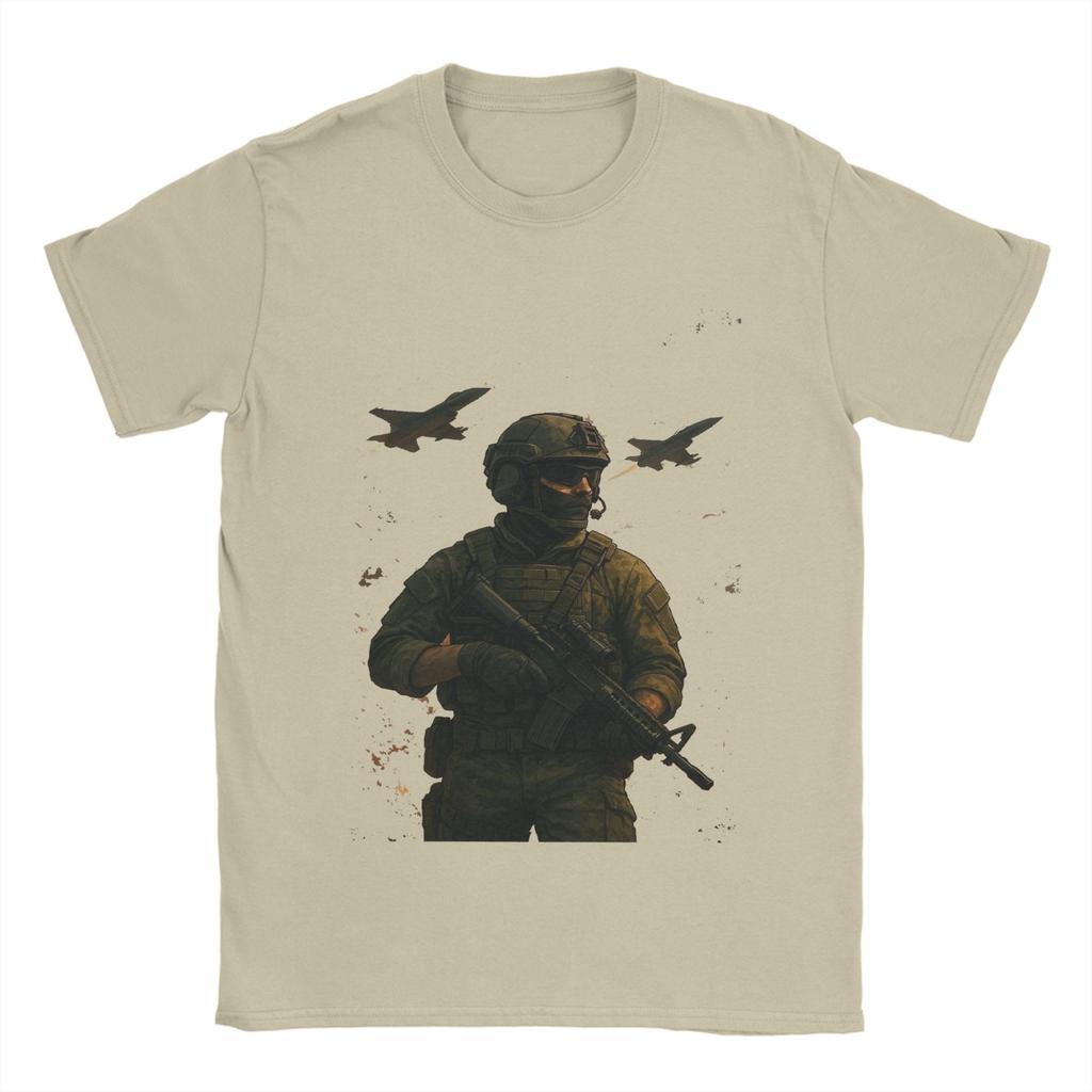 All Seasons Battlefield 6 Funny Games BF6 T Shirt For Unisex 100% Cotton T-shirts Short Sleeve Tops