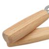 Beer Bottle Opener with Wooden Handle, Stainless Steel Cap Remover, Rustic Bar Tool for Home Kitchen, Gift for Men Dad