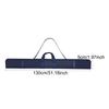 130cm Portable 3/4 Billiard Cue Case Waterproof Lightweight Scratchproof Adjustable Shoulder Strap Protective Cover Nylon Fabric
