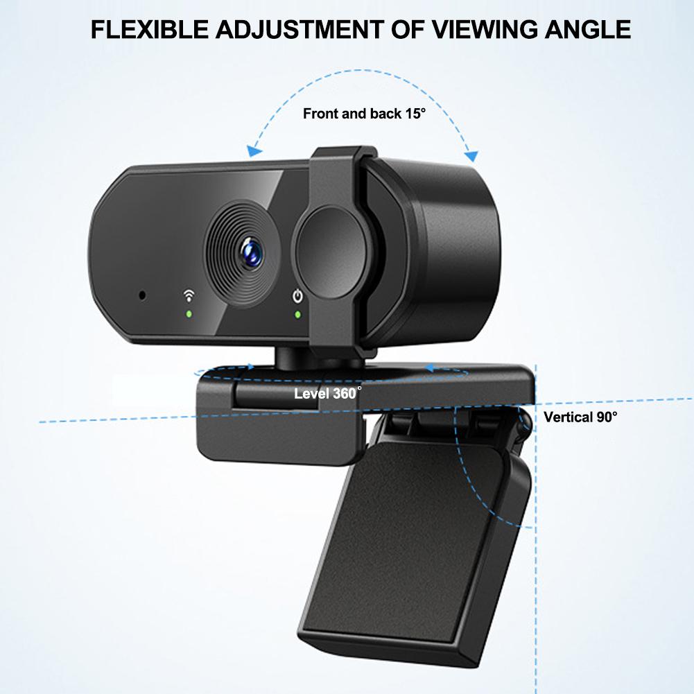 1080P 2K 4K Webcam Mini Camera Full HD Webcam with Microphone 30fps USB Web Cam for Auto Focus PC Laptop Video Shooting Camera