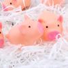10pcs Cute Pet Toys Cute Pink Pig Squeeze Squeaky Chew Interactive Games Training Funny Toy Soft Rubber Mini Toy Dog Supplies