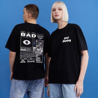Bad Bunny T Shirt, Harajuku Hip Hop Shirts, Bad Bunny Shirt for Fan Unisex