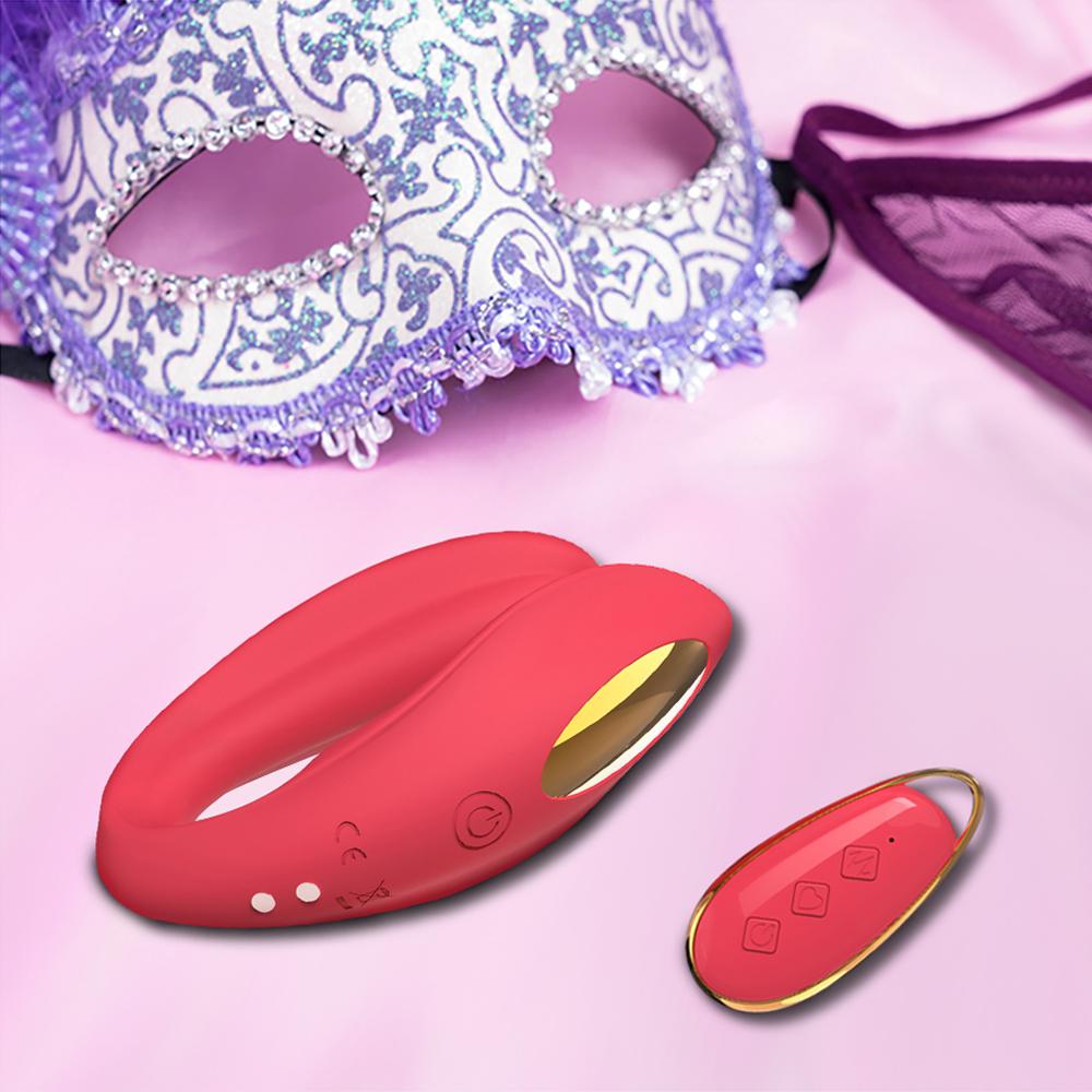 10 Modes U Shape Wireless Remote Control Women Vibrator Clitoris Stimulator Masturbator Sex Toys for Couples