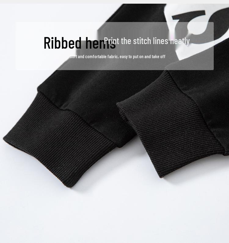 2026 Spring Trendy Kids' Letter Knit Pants for Boys