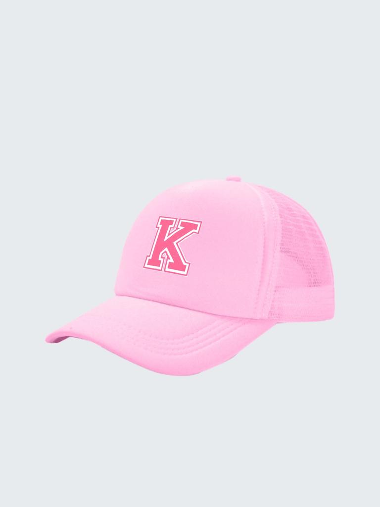 Alphabet Sun Hat Men And Women Couple Embroidery Alphabet Fashion Street Baseball Cap