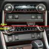 Black Brushed Seat Heating Switch Button Cover Trim For Toyota RAV4 -