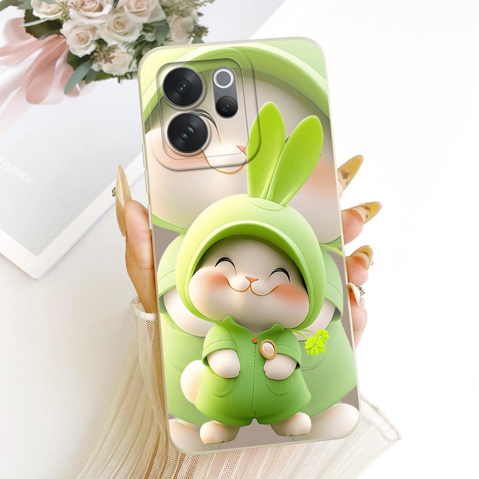 For Vivo V70 Elite Case V2548 Cute Rabbit Cartoon Cover Soft Silicone Phone Case For Vivo V70 FE V2550 V 70 Elite VivoV70 Fundas