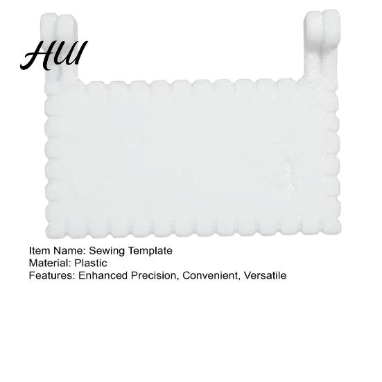 Sewing Templates for Even Stitching Template Clip-On Guide Ergonomic Thimble Pattern Alignment Tool DIY Leather Craft Quilting Embroidery &