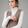 Women's Cashmere Blend V-Neck Cardigan Vest