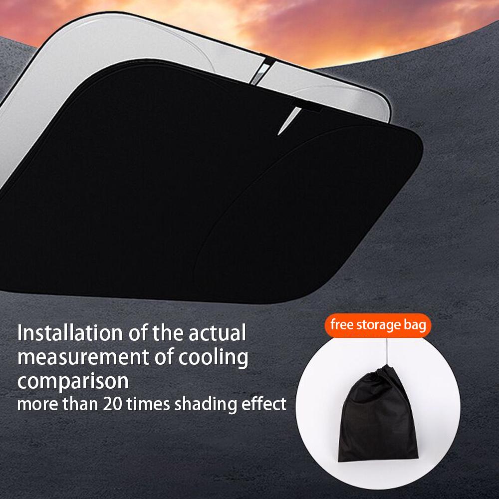 Car Windshield SunShade For Jeep Renegade Compass Grand Cherokee Sun Visor UV Protection Auto Parts