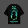 One Piece Anime Roronoa Zoro Oversized Cotton Tshirt Men and Women Breathable High Quality Y2K Short Sleeve Summer Tshirt