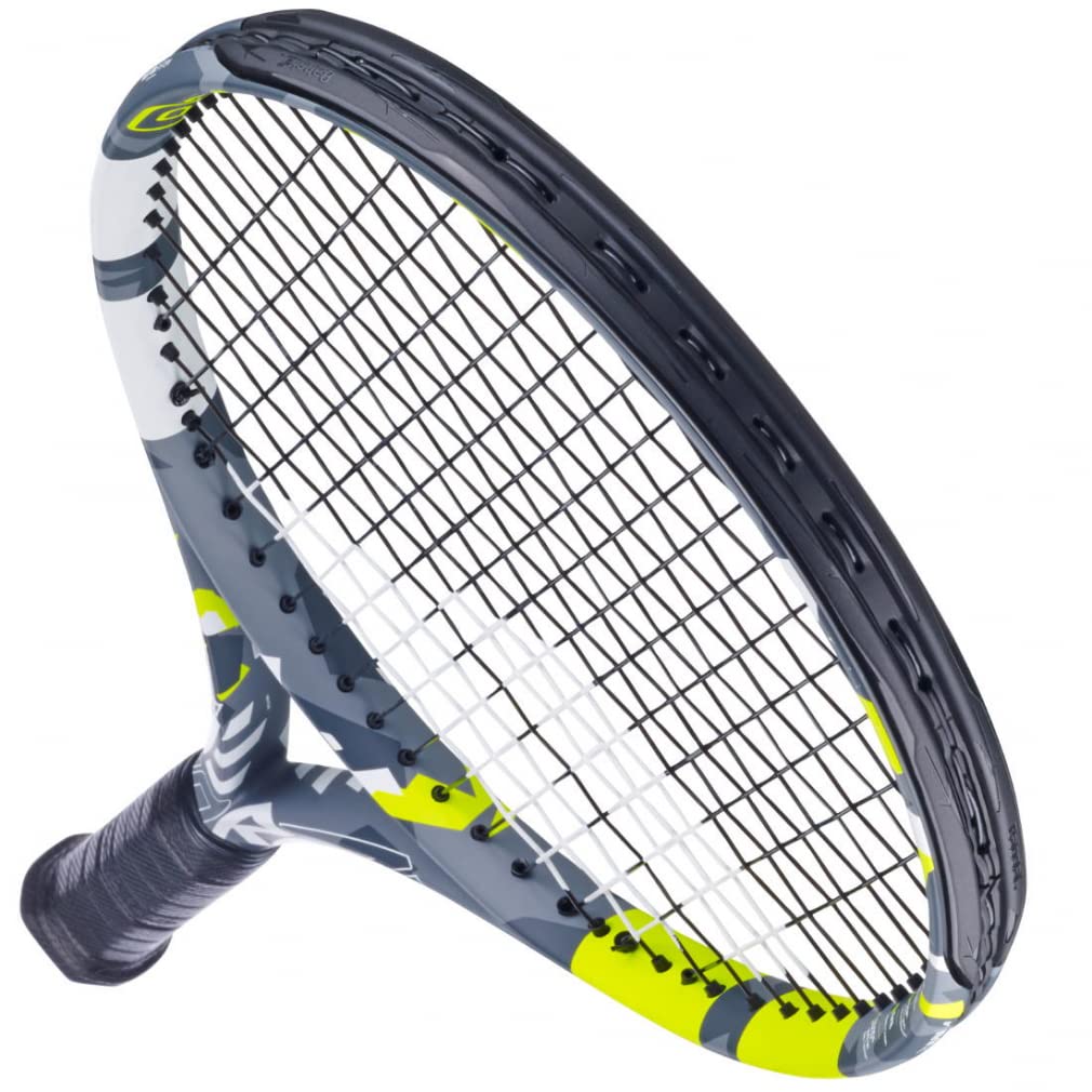 BabolaT EVO AERO 2 Tennis Dark Gray x Flash Yellow Racket,