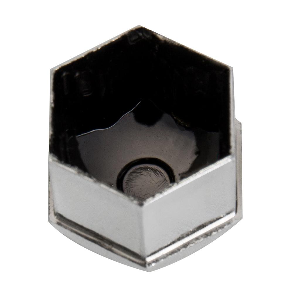 20Pz Tappi Dadi Ruota 17mm Cromati Copridadi Bulloni Ruota Universali Copri Dadi Ruota Pneumatico inclusi 16 Misure Standard 4 Misure di Bloccaggio