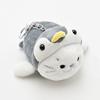 Cute Cartoon Seal Plush Keychain Lovely Sea Animal Plushie with Metal Buckle Soft Cartoon Stuffed Animal Doll Plush Keyring Charms Backpack Pendant