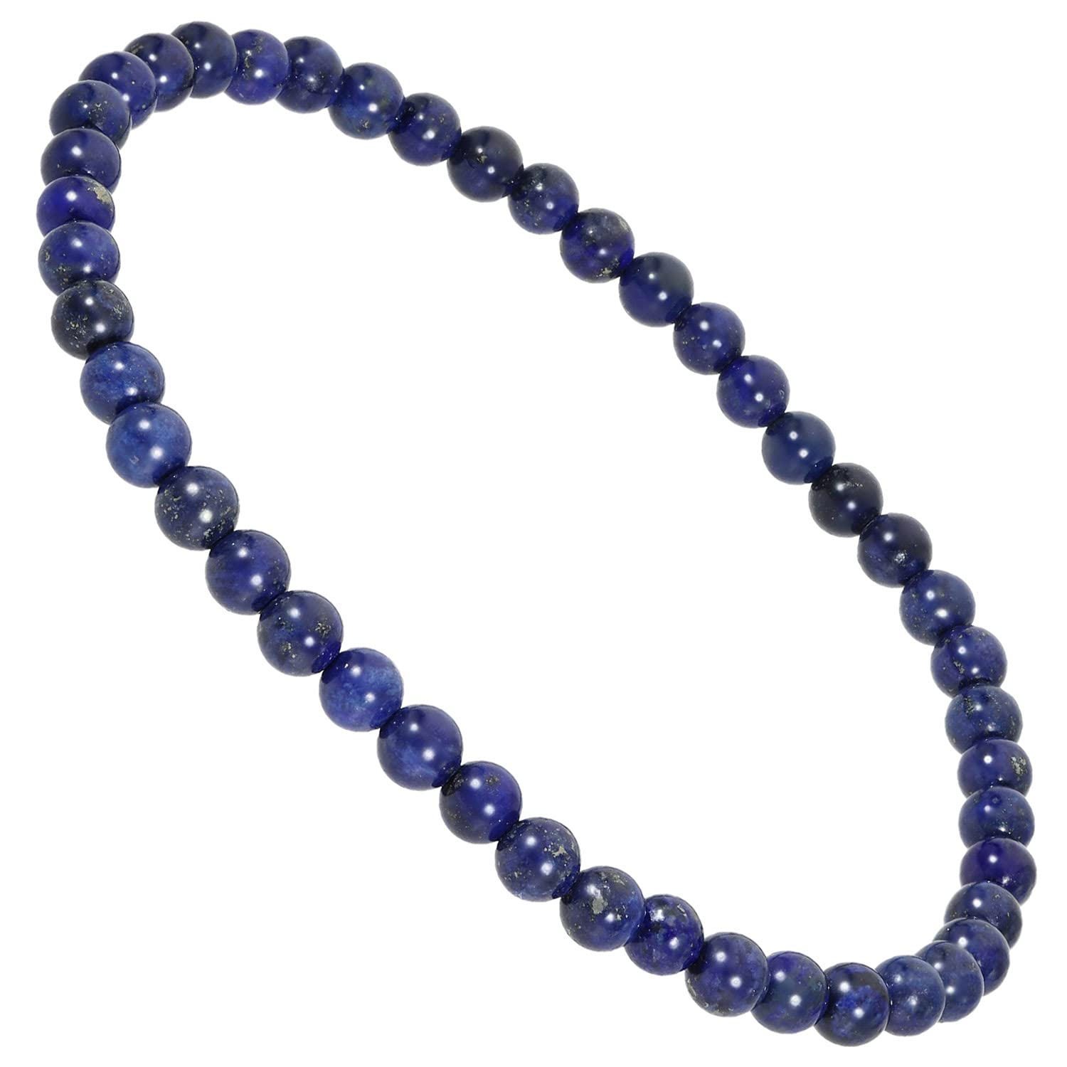 

Lapis Lazuli Slim Bracelet 4mm S Power Stone Ladies Prayer Beads Bracelet Ladies Stackable Simple [Shinjuku Ginnokura] Approx. 16.5cm (Women s Size) синій