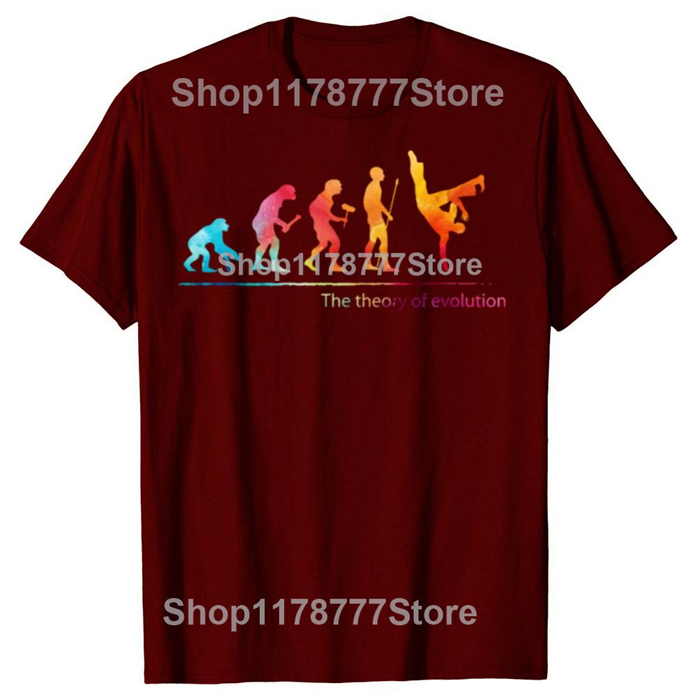 Funny Evolution Of Capoeira Brazilian Martial Art T Shirts Streetwear Short Sleeve Gifts Mens Clothing Loose Oversized T Shirt