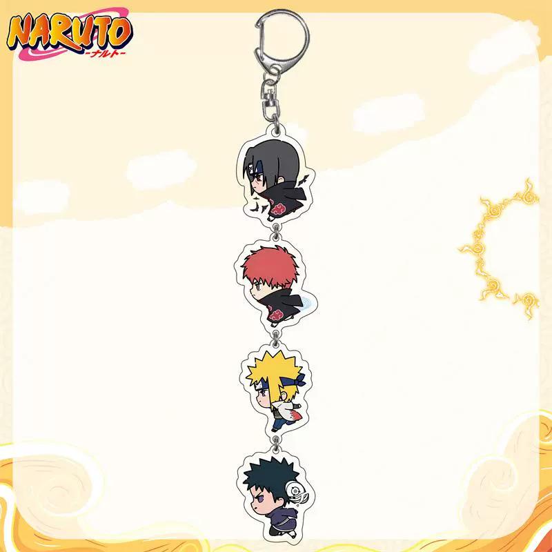 

Аксессуары для акриловых брелоков Аниме Наруто Брелок для ключей с рисунком из мультфильма Узумаки Наруто 055