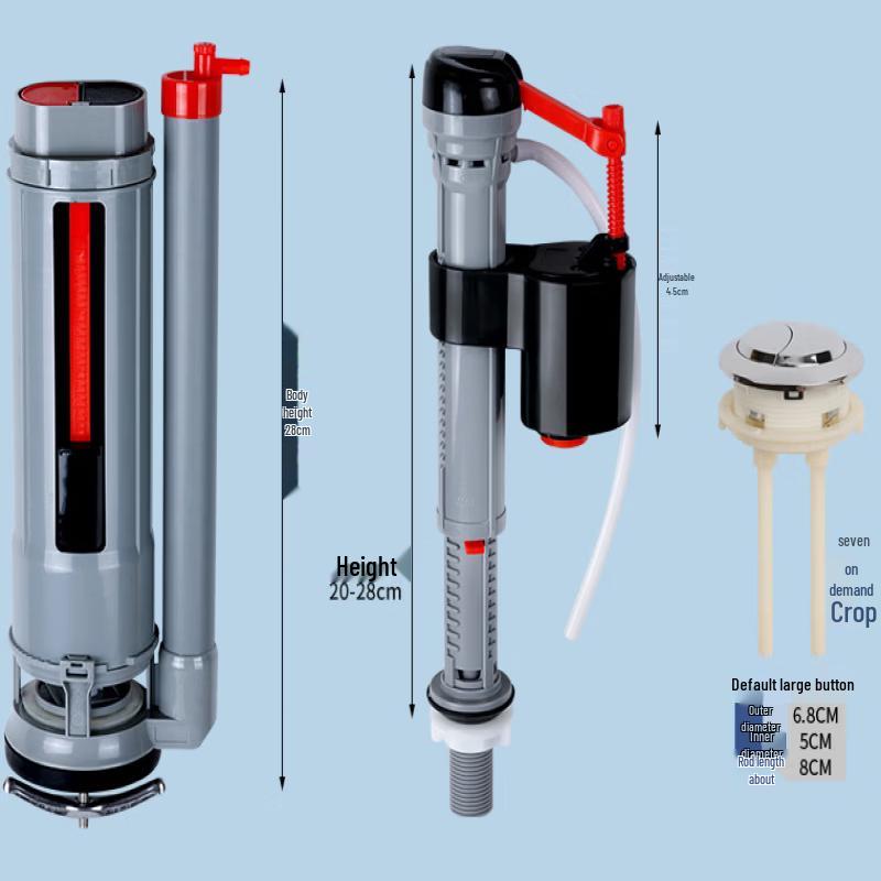 Youshu Toilet Water Tank Inlet & Outlet Valve Set