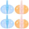 Worgeous 4 Sets Pacifier Case Portable Dispenser Newborn