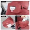 Auto Leder Taschentuch Aufbewahrungsbox Sonnenblende Sitzlehne Serviettenpapier Halter Für Tesla Model 3 Model S Model X Model Y Roadster SpaceX