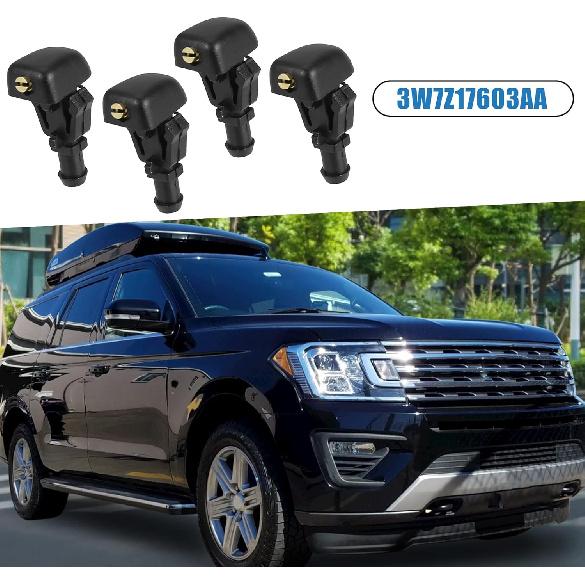 

Windshield Wiper Nozzles 3W7Z17603AA Jet Spray for Ford Expedition 2004-2013 (Set of 4)
