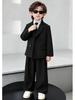 Boys' Spring Casual Suit Set - Formal Page Boy & Piano Performance Wear