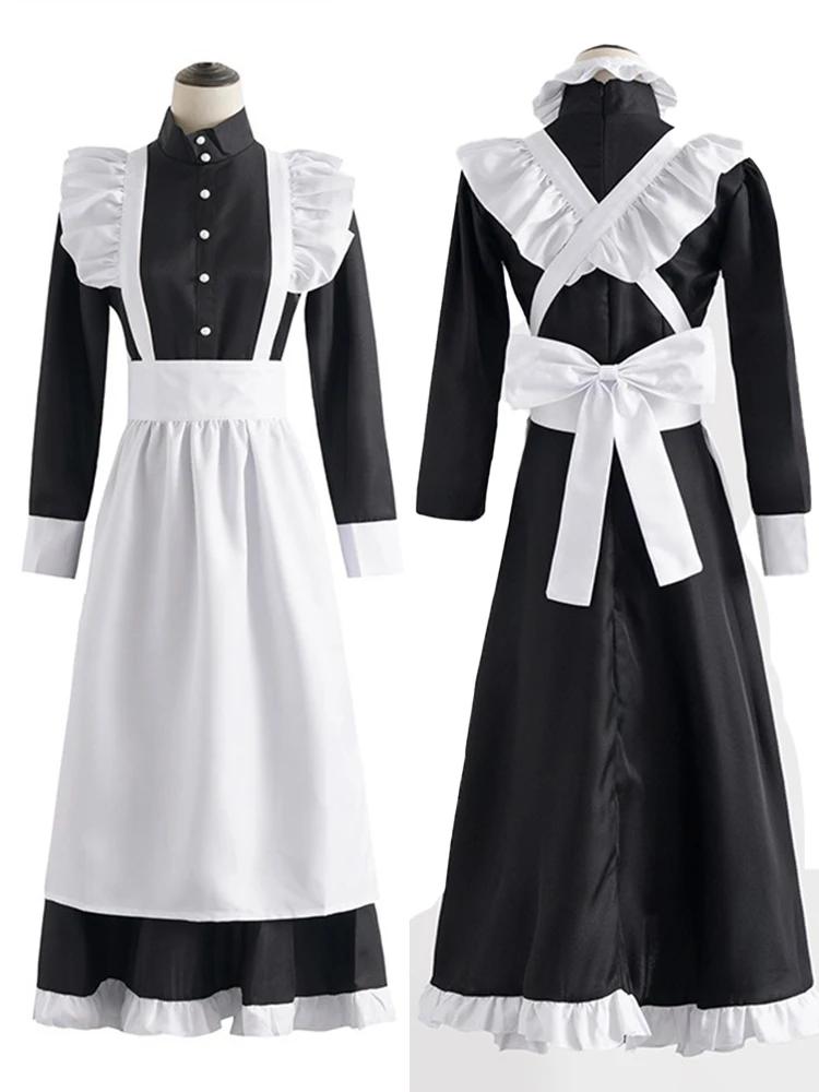 New Year Maid Lolita Dress Christmas Waitress Cosplay Party Costumes Birthday Apparel Sexy RolePlay Chemise Animation Stage Wear