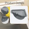Triangle Sink Drainer Basket Hanging Draining Rack Strainer for Vegetable