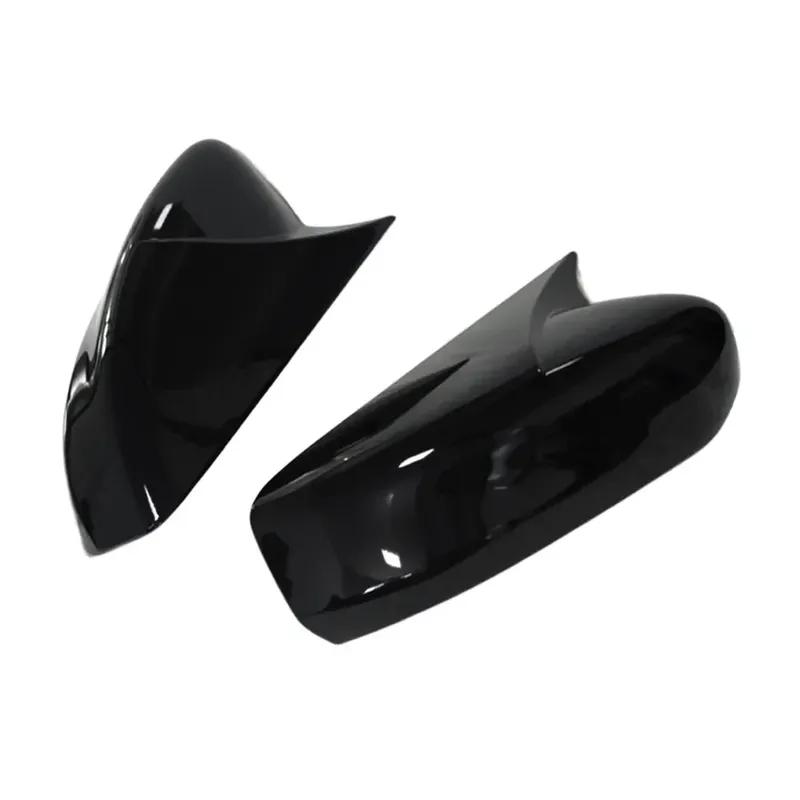 For US Nissan Altima 2013 2014 2015-2018 ABS Rearview Side Mirror Cover Wing Cap Exterior Door Housing Trim Adhesive Sticker