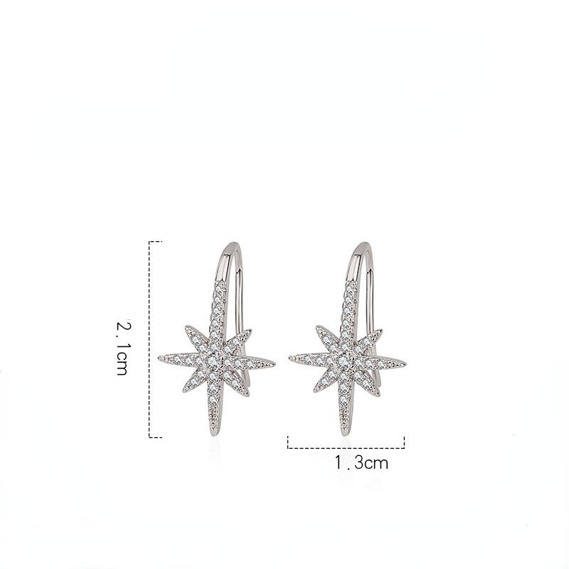 Sace Gems Classic Copper Alloy Zircon Earrings for Women Wedding Party Gifts
