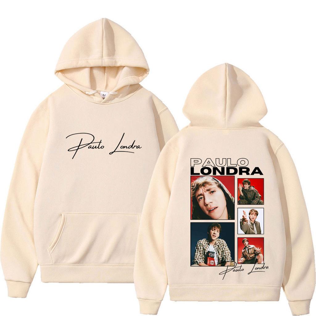 Singer Paulo Londra Album Tour Hoodie Men Women Fashion Sweatshirts Autumn Winter Oversized Casual Loose Pullover