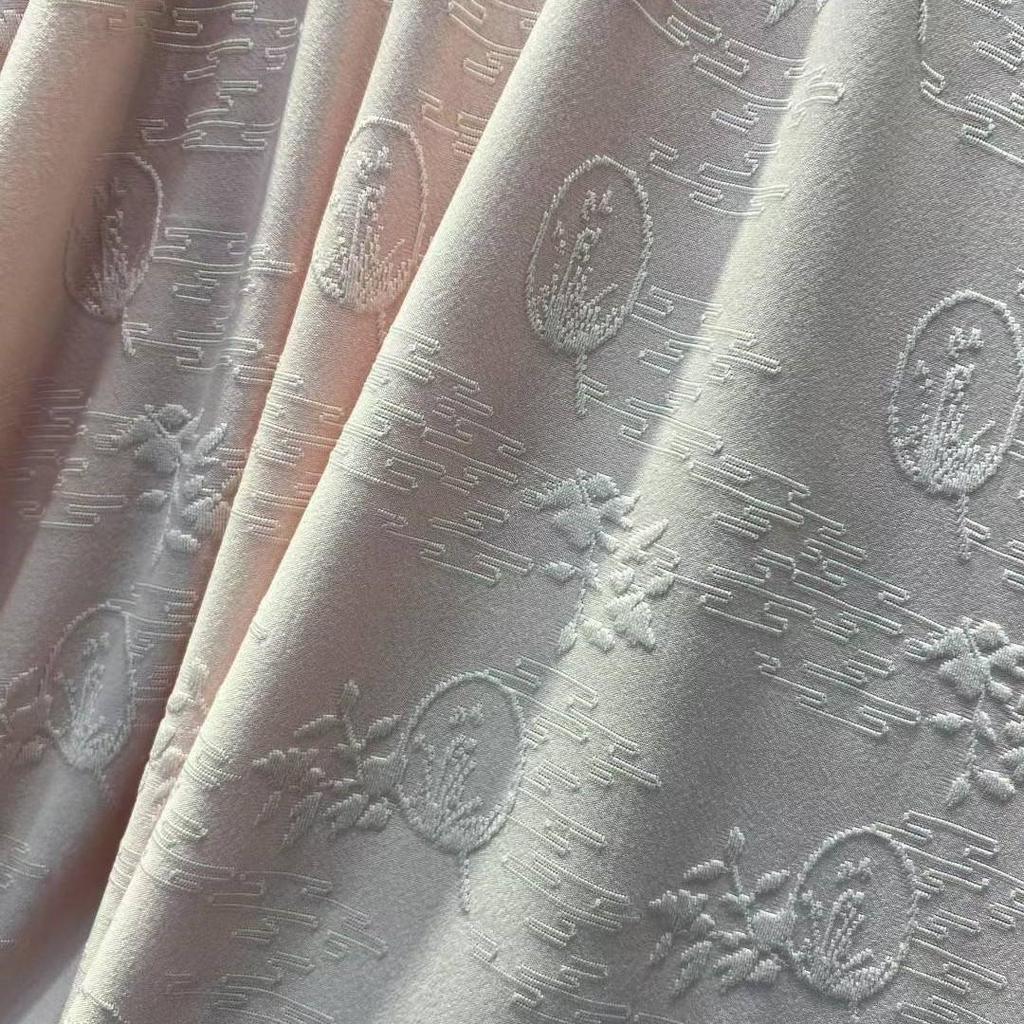 220g Three-Dimensional Retro Drape Jacquard Fabric - Chinese Trend Style