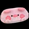 Plush Little Bear Little Pig Pencil Case Cute Makeup Bag Large Capacity Portable Stationery Storage Pouch Zipper Pen Case