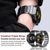 Seamless Stainless Steel Strap  Huawei Watch 4 Pro Luxury Business Strap  Quick-release Interface Chain-type Magnetic Adhesive Strap