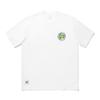 Li Ning X Icecream Collaboration Skateboard Series Letter Print Crew Neck Short Sleeve T-Shirt Men Tops Standard-White AHSU889-4