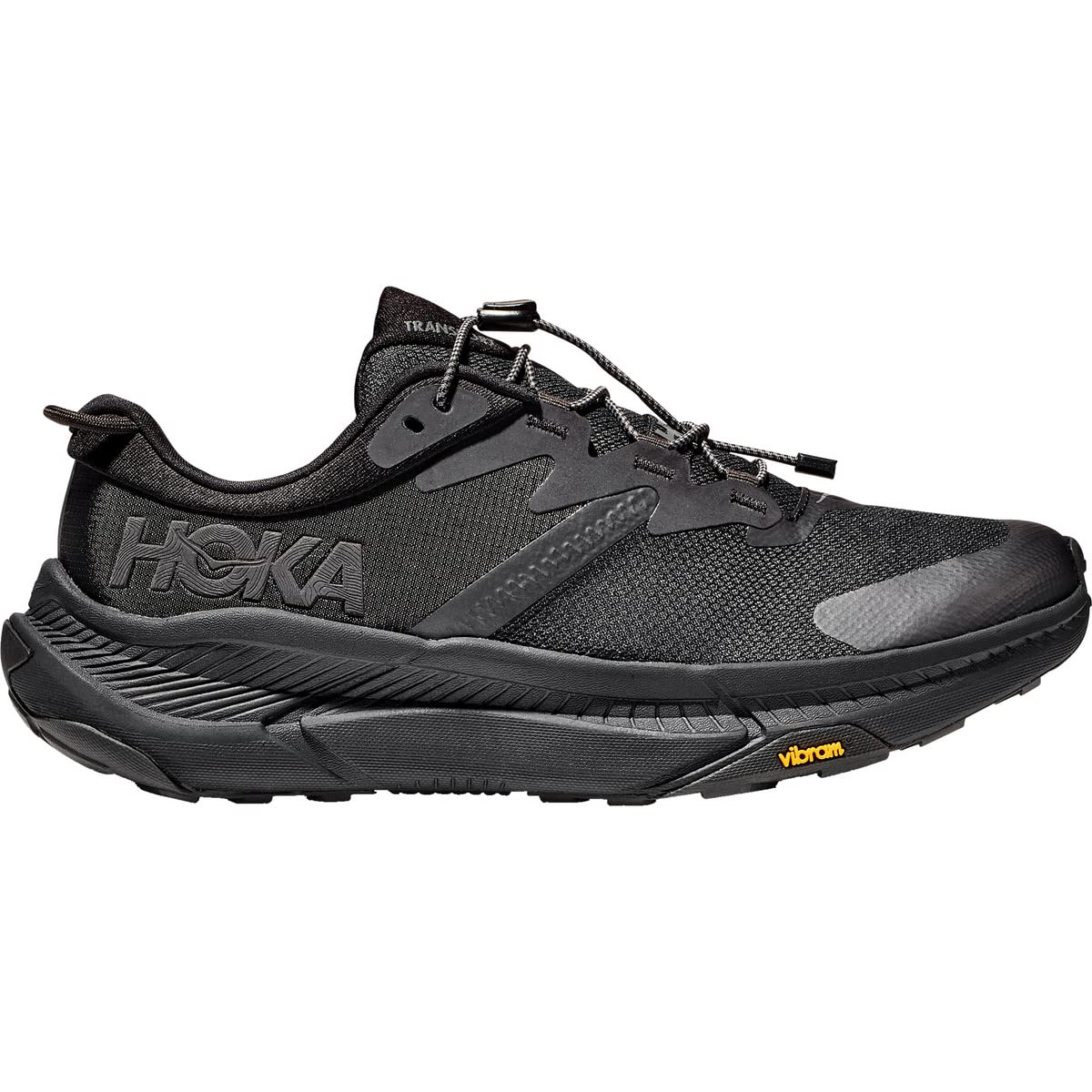 HOKA TRANSPORT hiking and outdoor size with replacement laces size shoes, 1123153-BBLC, black, (black, 27.5, men s)