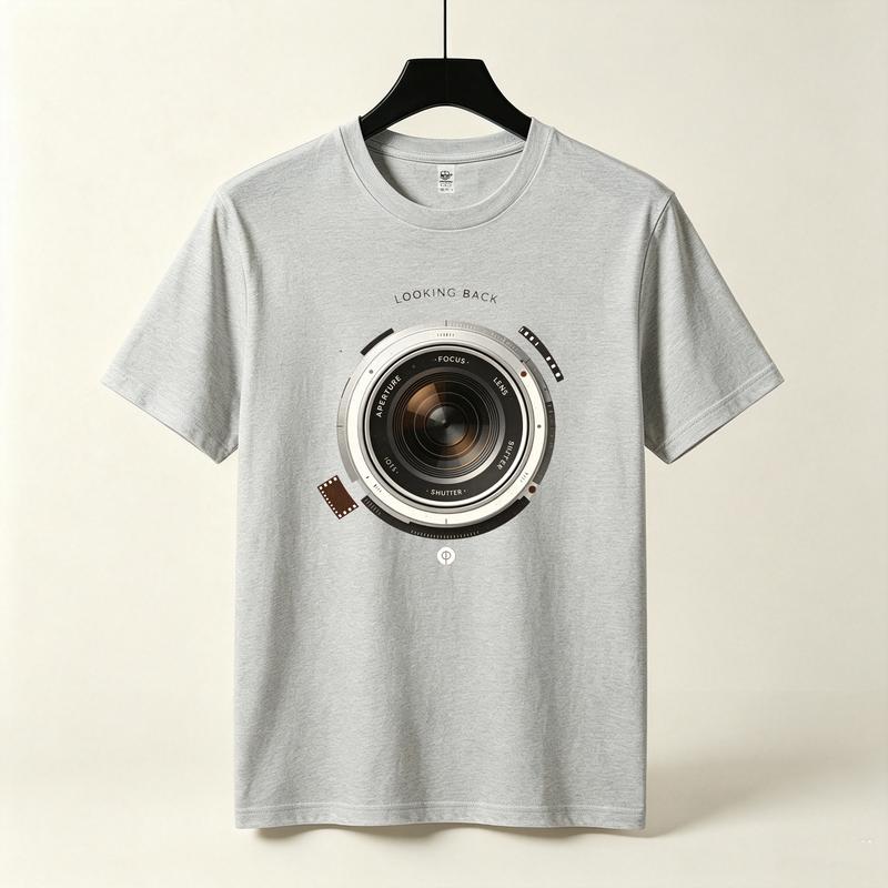 Film Camera Club Graphic Tshirt Unisex Retro Camera Film Roll Design Short Sleeve Vintage Photography Enthusiast Casual Tee Tops