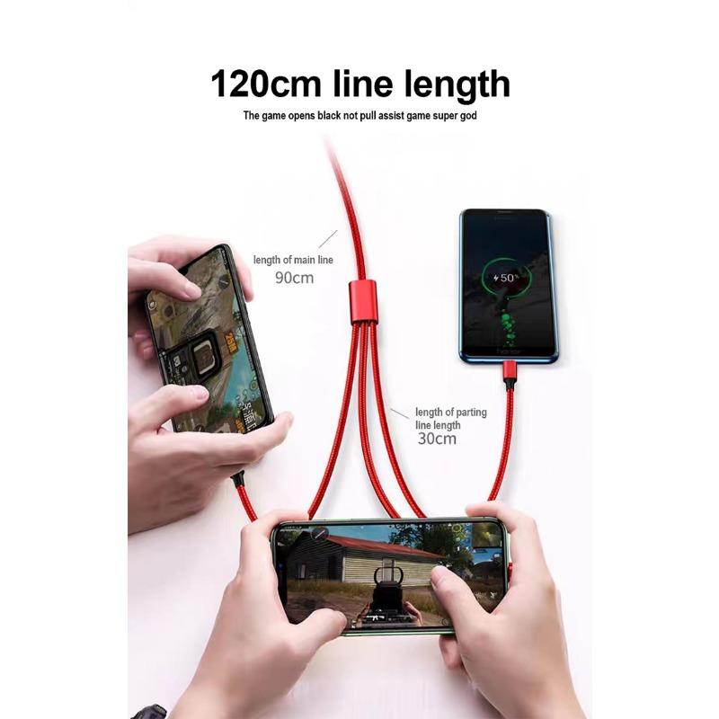 3 in 1 Type C Car Emblem Lightning Micro USB Fast Charging Cable For Kia Ceed Sorento Sportage Niro Optima Picanto Rio Morning Forte K8