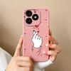 For Tecno Itel A70 Phone Case Cool Girl Cartoons Pattern Liquid Silicone Shell For ItelA70 A 70 High-quality New Design Fundas