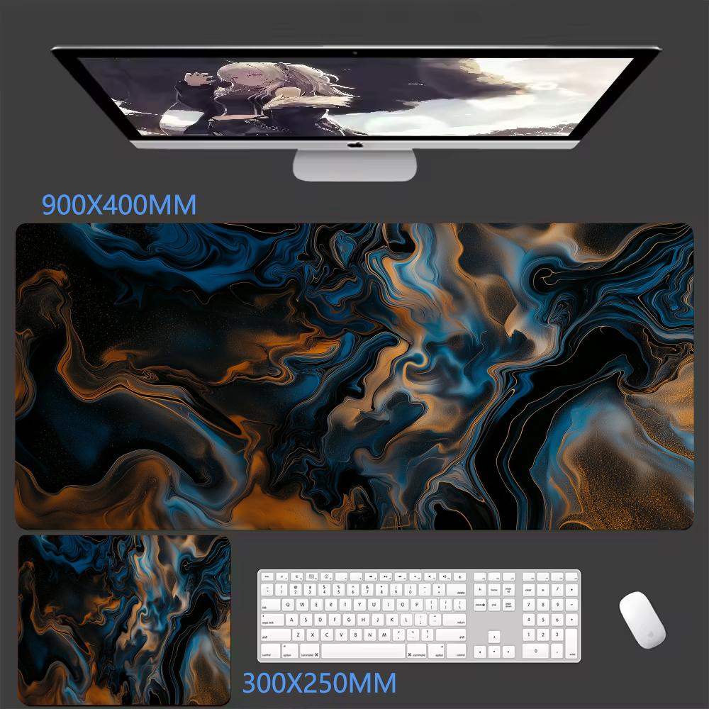Abstract Fluid Gaming Mouse Pad Desk Gadgets Mouse Mat Office Accessories Mousepad Xxl Mouse Carpet Computer Mat Gaming Setup