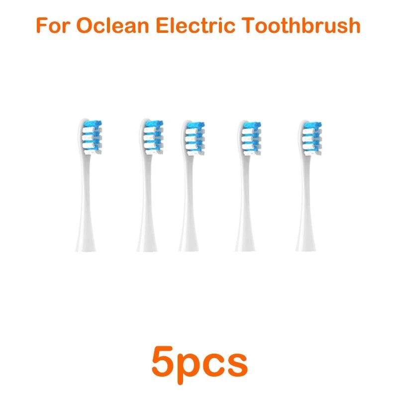5 шт. сменные насадки для электрических зубных щеток Oclean для Oclean X Pro/X/Z1/F1/One/Air 2 насадки для электрических зубных щеток Sonic 5pcs5