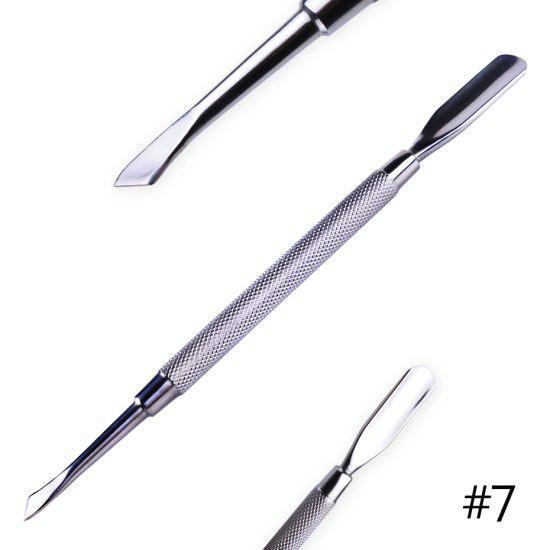 Buy Nail Cuticle Pusher Spoon Fork Push Cutter Remover Dead Skin Nail