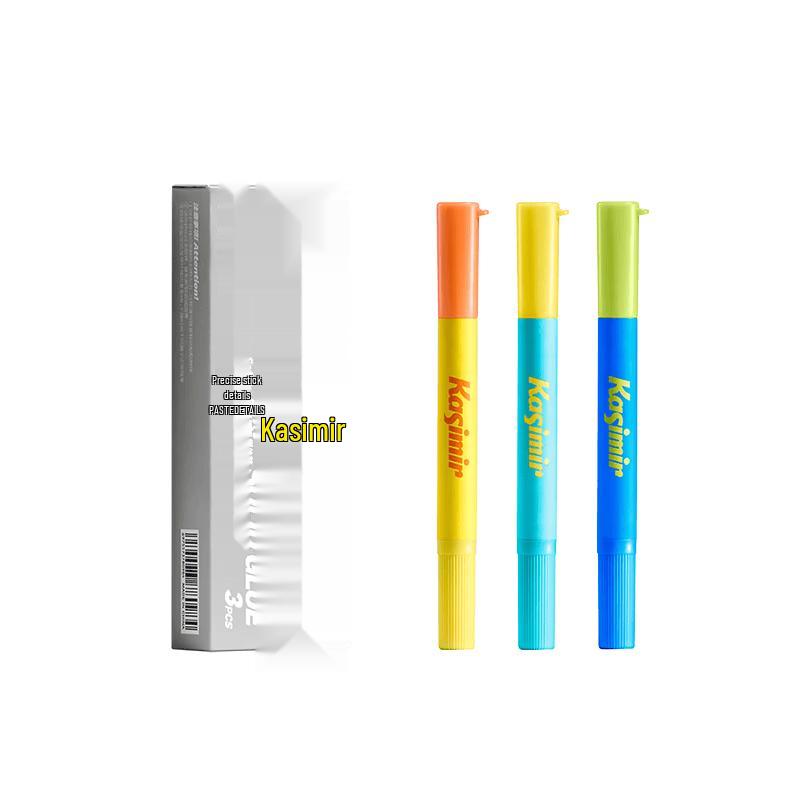 Casimir Pen-Type Solid Glue Sticks (3-Pack)