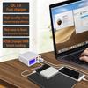 QC 3.0 USB Charger Station with LCD Display 6 USB Ports Desktop Smart  Fast Charging HUB Stands for IPhone Por MAX Tablet PC