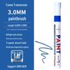 Low Odor White Oil-Based Paint Marker for Tires, Furniture, and Tiles