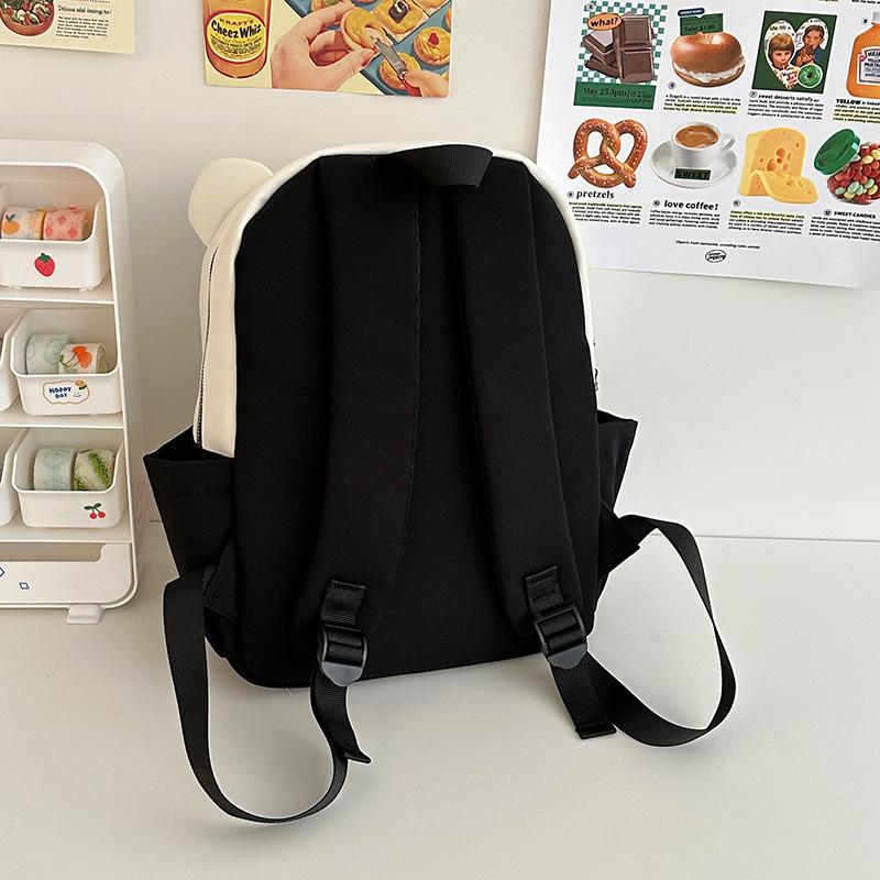 School bag new cartoon school bag cute cute children travel small backpack personality creative soft waxy girl travel backpack