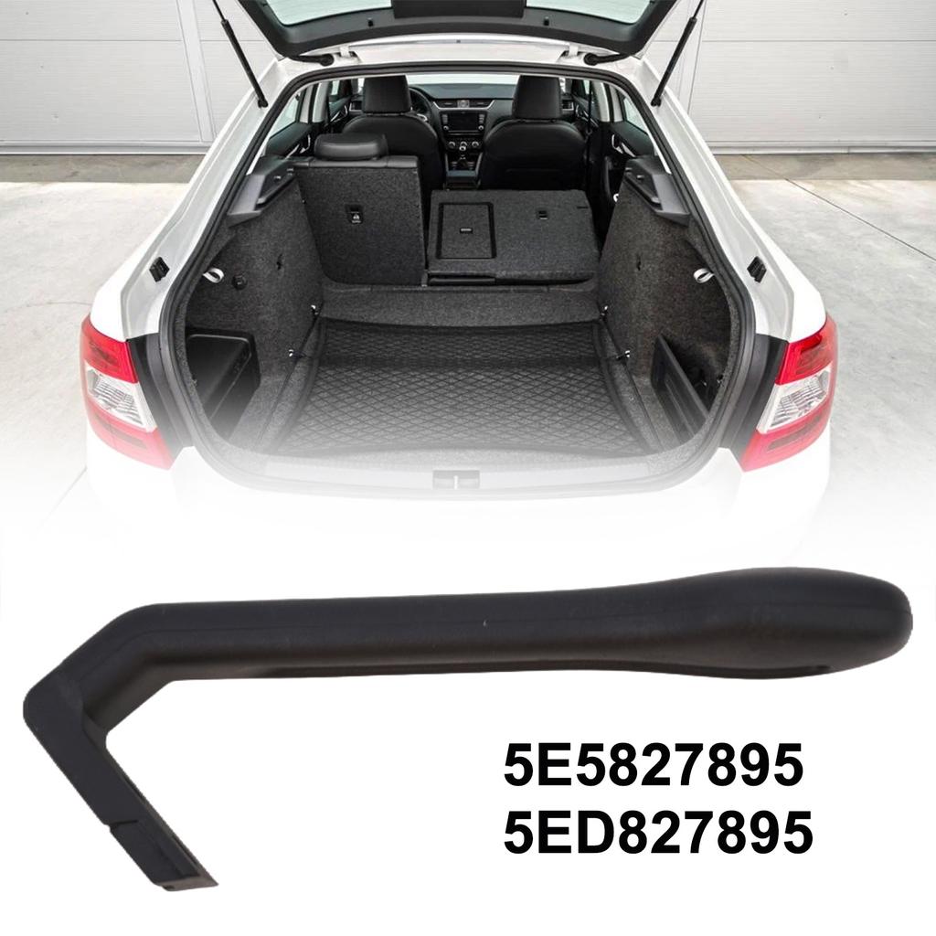 Garden Trunk Handle Rear Tailgate Parts 5E5827895 5E5827895A Accessories Black Car Easy Installation For SKODA